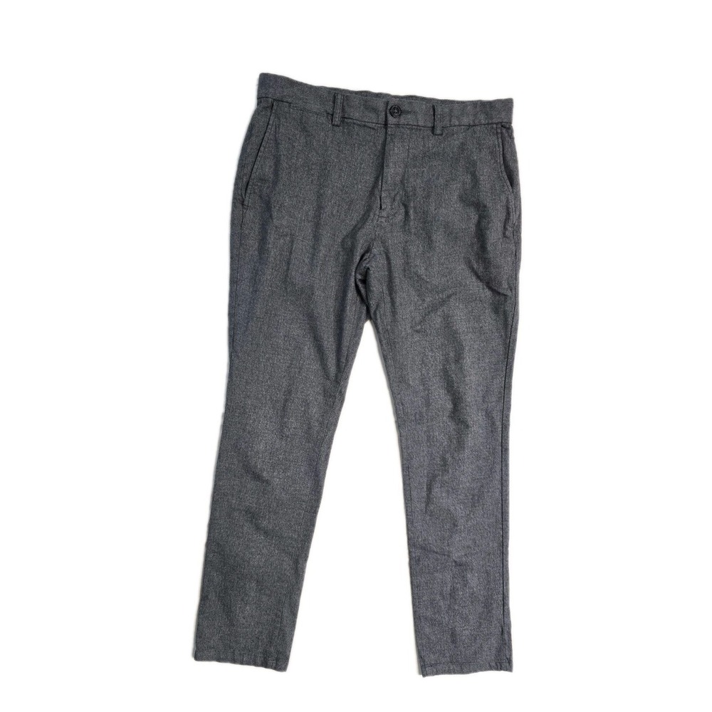 Old Navy Men's Ultimate Slim Pants Knit 32x32 Gray Dressy